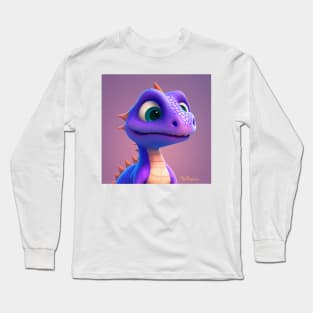 Baby Dinosaur Dino Bambino - Wiliam Long Sleeve T-Shirt